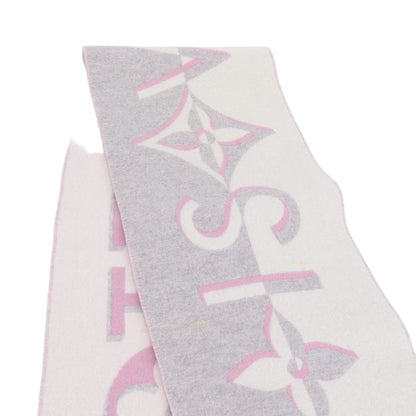 Louis Vuitton Tag Duo Infinity Scarf Cashmere Fringe Shawl — view 2
