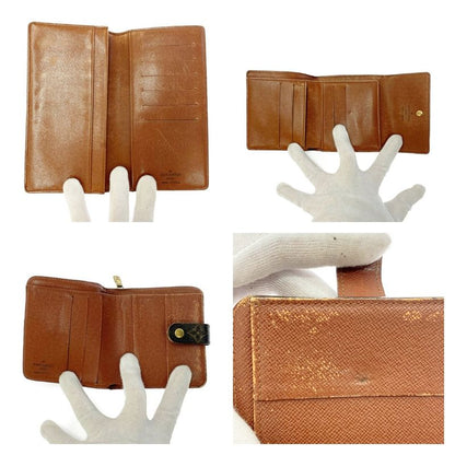Louis Vuitton Monogram PVC Wallet 5-Piece Set Brown 414881 Long Wallet