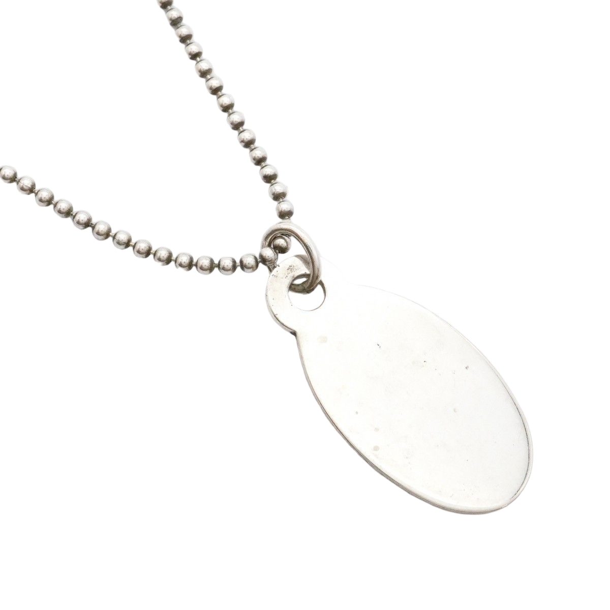 Tiffany & Co Necklace Return to Oval 925 Sterling Silver — view 2