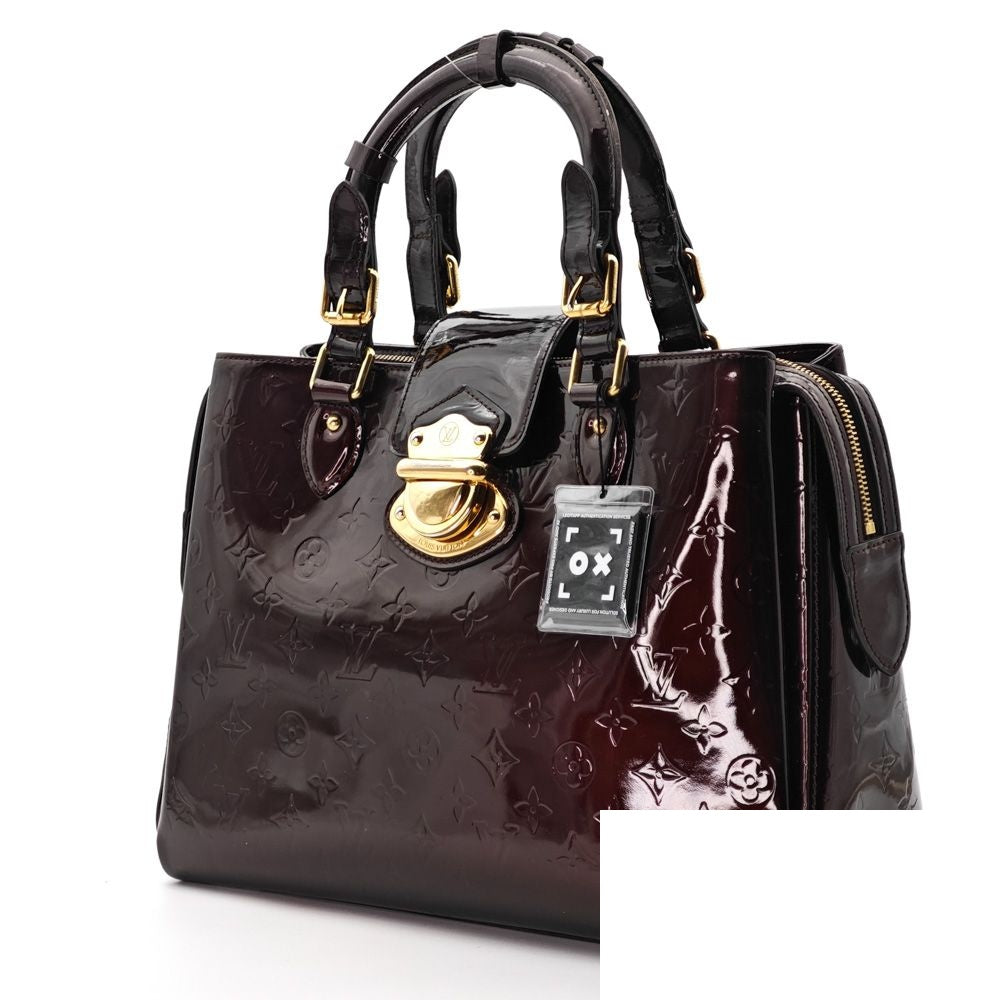 Louis Vuitton Melrose Avenue Monogram Vernis Amarante Handbag