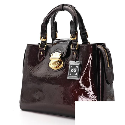 Louis Vuitton Melrose Avenue Monogram Vernis Amarante Handbag