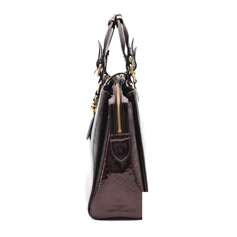 Louis Vuitton Melrose Avenue Monogram Vernis Amarante Handbag — view 4
