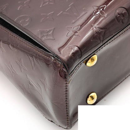 Louis Vuitton Melrose Avenue Monogram Vernis Amarante Handbag — view 7
