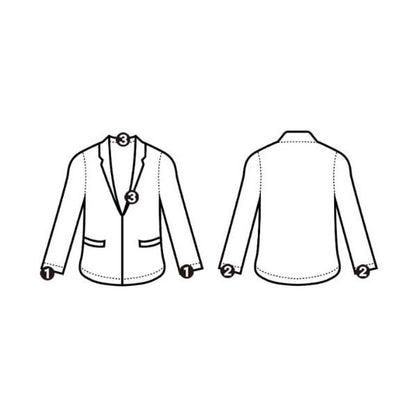 Fendi Tailored Jacket Gray — view 13