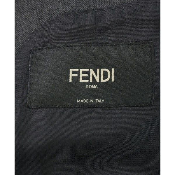 Fendi Tailored Jacket Gray — view 3