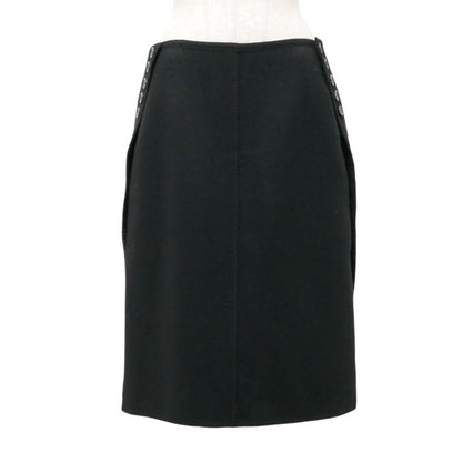 Louis Vuitton Skirt 40 Double Face Black