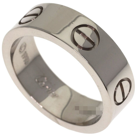 Cartier Love Ring 50 18k White Gold