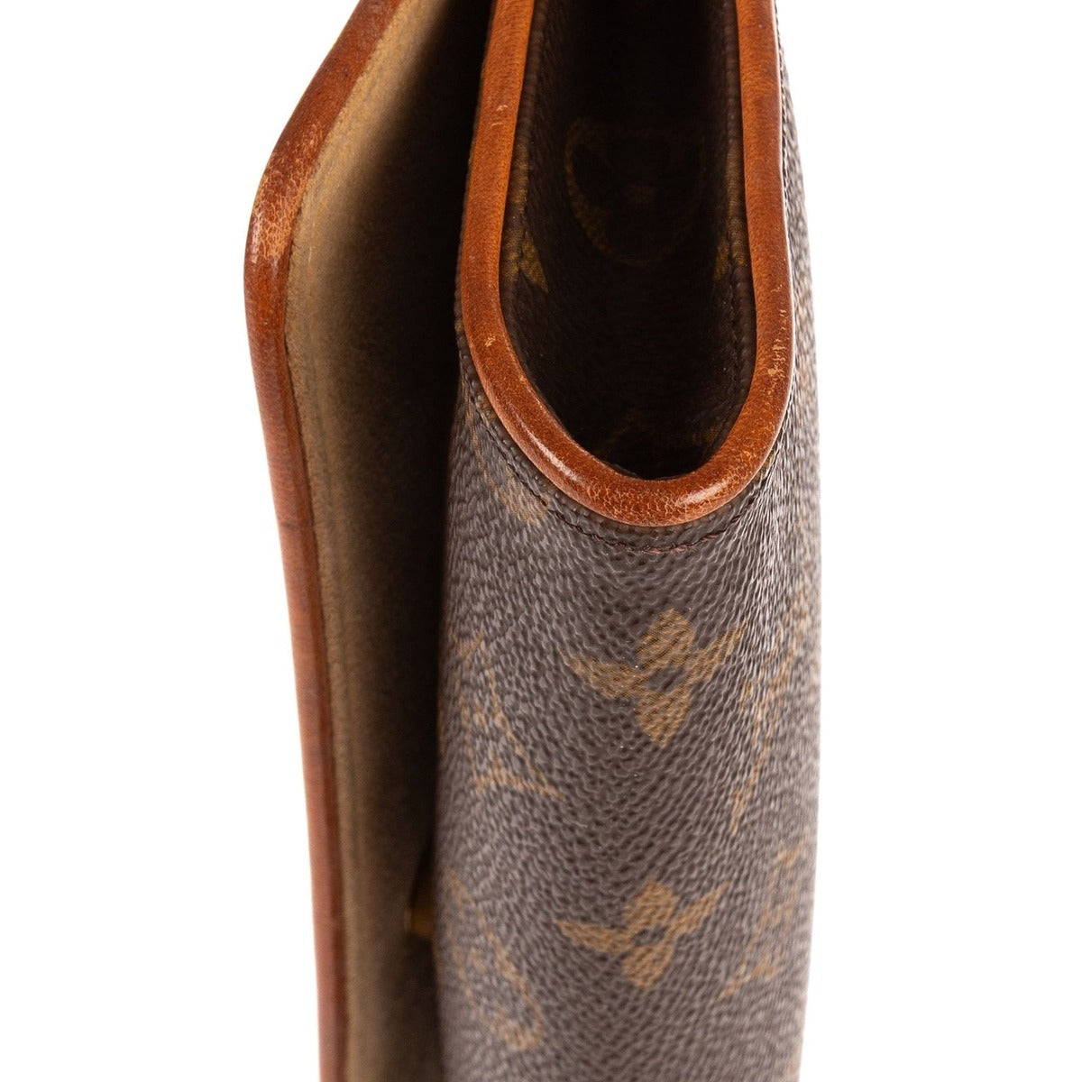 Louis Vuitton Twin Brown Monogram Canvas — view 8