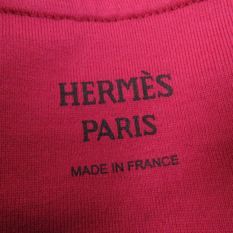 Hermes 24SS Della Cavalleria Della Cavalleria 100% Cotton Short Sleeve T-shirt