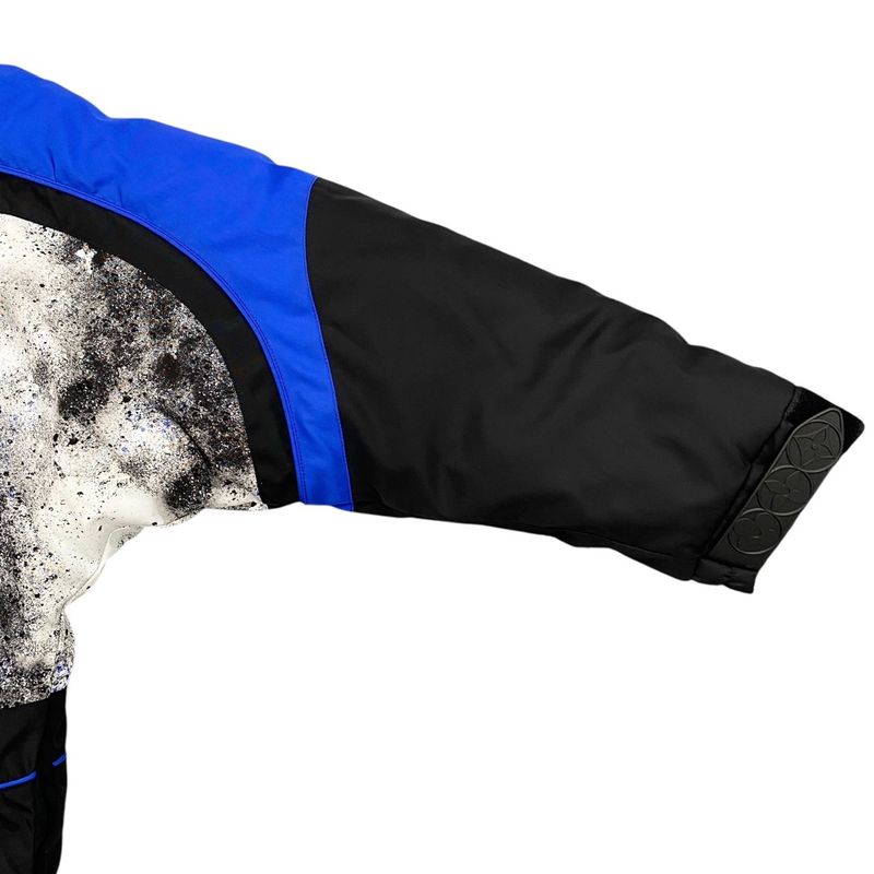 Louis Vuitton Blouson Puffy Jacket Hib30wrwk 46 Size Nylon Splash Monogram