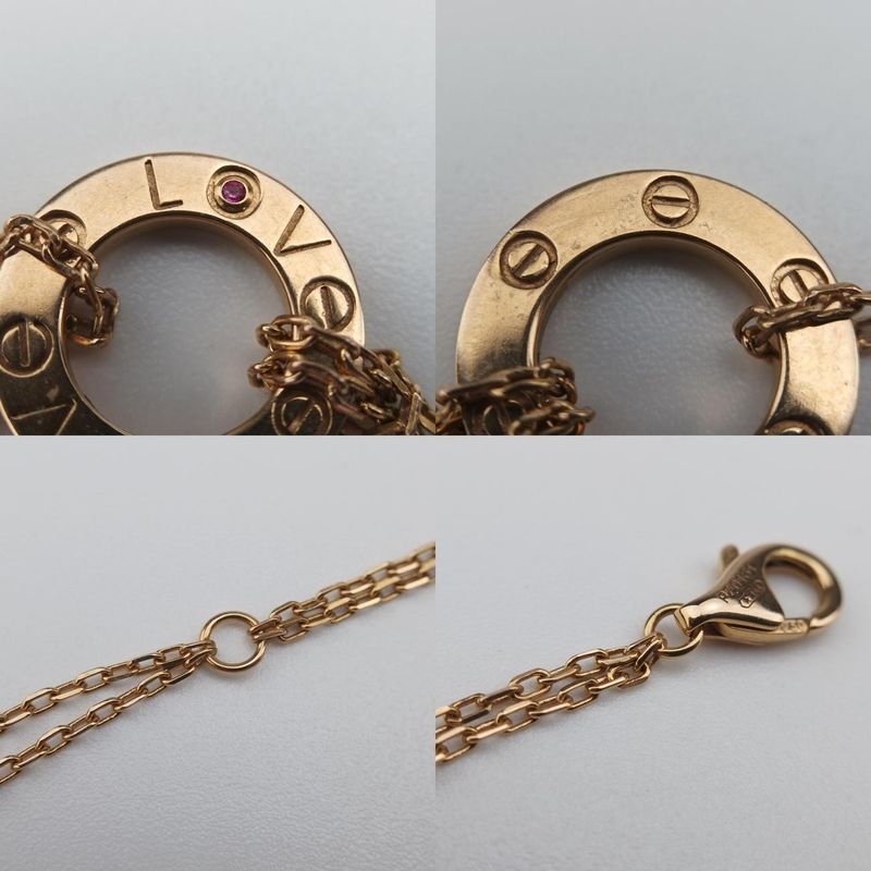 Cartier Love Circle Diamond Gold Au750 B6036700 Pz0161