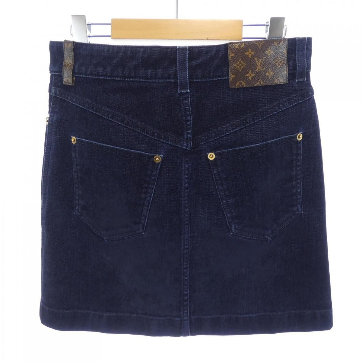 Louis Vuitton Skirt Navy 34 — view 2