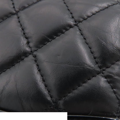 Chanel Bifold Wallet Gabrielle de Chanel Black Gold Lambskin — view 7