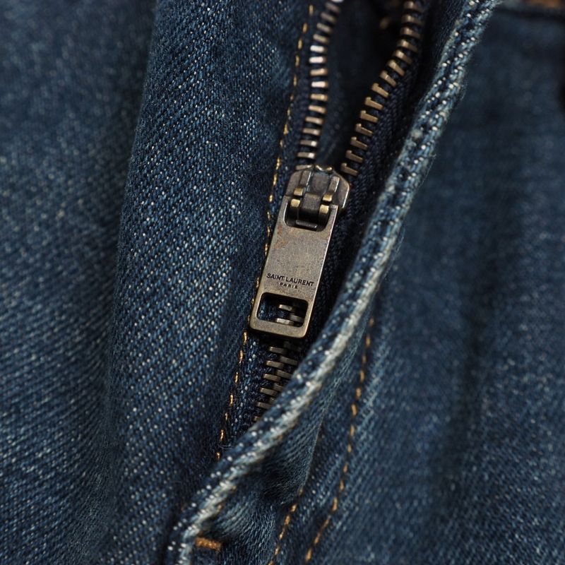 Saint Laurent Paris Denim Pants Size 27 Jeans Skinny Pants Cotton