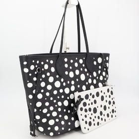 Louis Vuitton Yayoi Kusama Neverfull MM Monogram Empreinte Infinity Dot