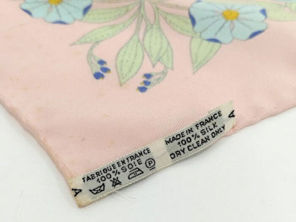 Hermes Carre 90 Scarf Costumes DES Departements Department Costume Silk Pink