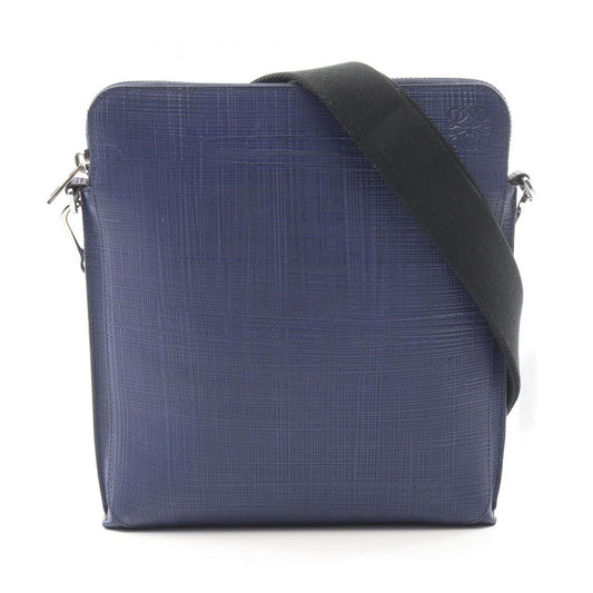 Loewe Shoulder Bag Navy Leather