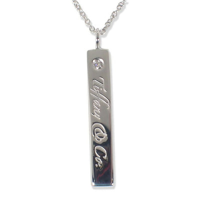 Tiffany & Co. 925 Notes Diamond Pendant