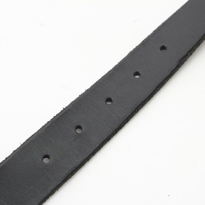 Gucci Leather GG Marmont Double G Slim Belt 414516 Black 7520