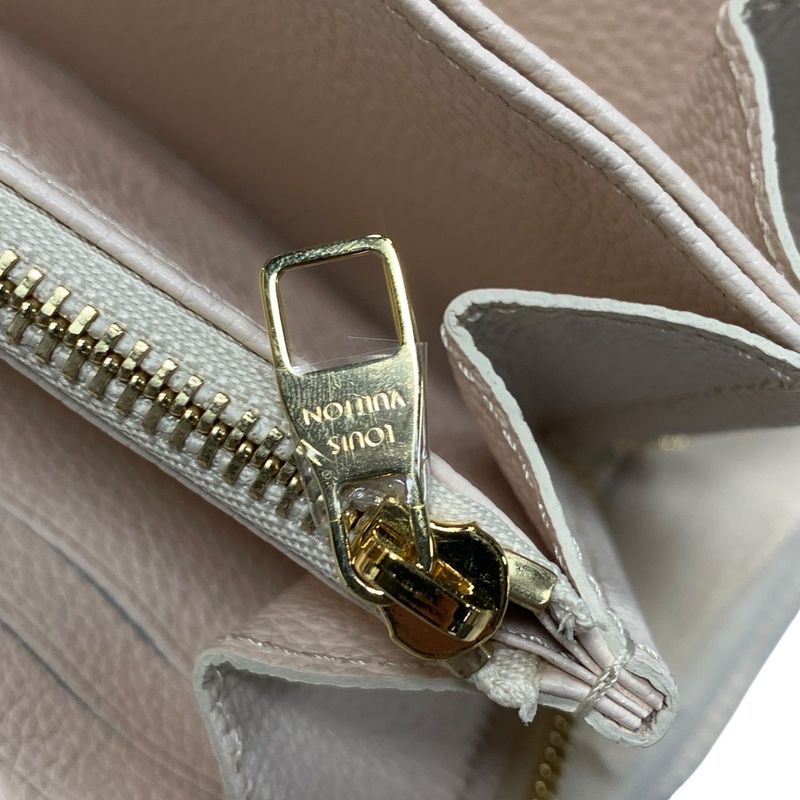 3222 Louis Vuitton By The Pool Monogram Empreinte Zippy Wallet M80402 Cles