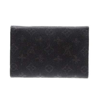 Louis Vuitton Portmonnaie Satin Monogram Coin Case Monogram Satin M92137 Black