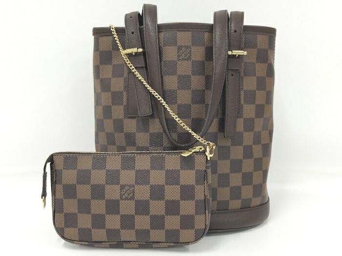 Louis Vuitton Marais Damier Ebène Tote Bag N42240
