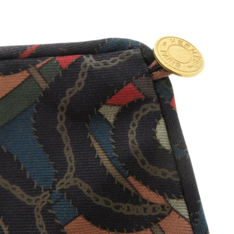 Hermes Poutierache Silk Cowhide Gray Other Fashion Goods 0773 Hermes