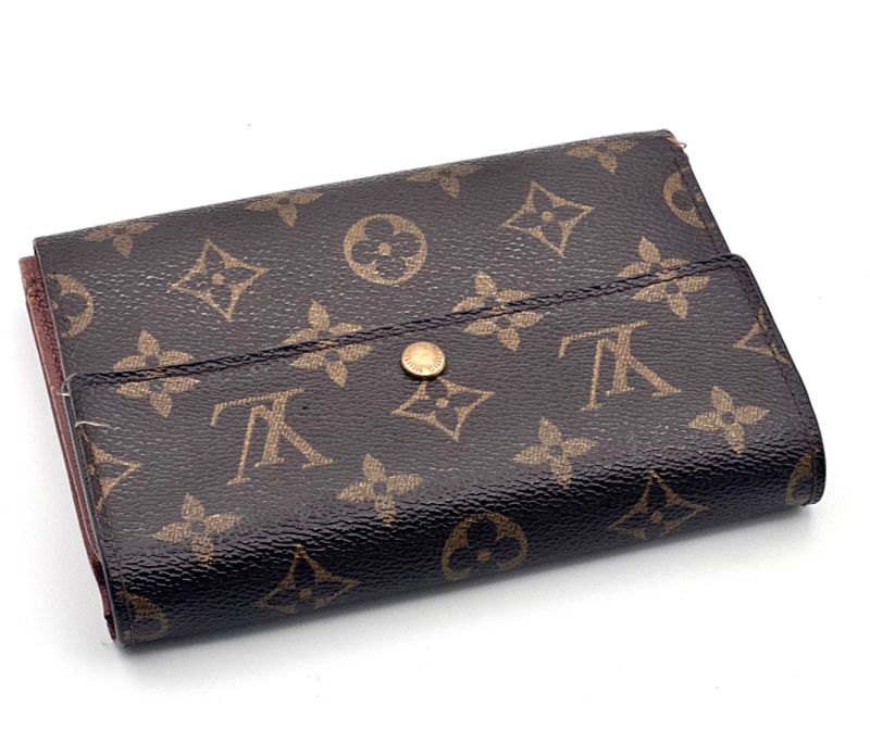 Louis Vuitton Trifold Wallet Monogram Porte Trésor Etui M61202 02bs121