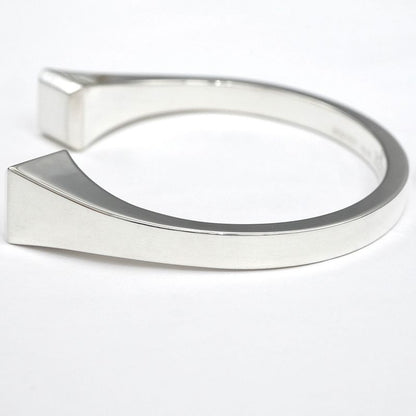Hermes Bracelet Bangle Cour De Forge LG Ag925 SV Silver - Jewelry -