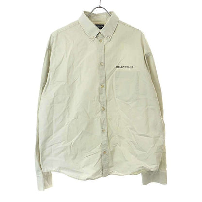 Balenciaga Property Oversize D Shirt 703843 Tkm01 Grayish 38