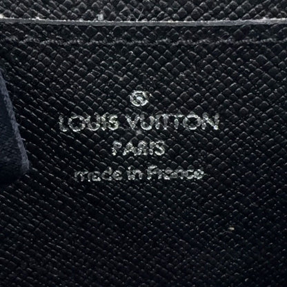 Louis Vuitton Zippy Coin Purse Damier Graphite Black Case Silver — view 4