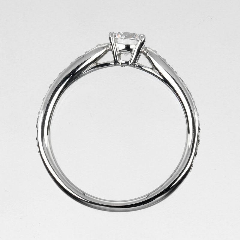 Tiffany & Co Harmony Engagement 0.25ct Vvs2/g/2ex/vg Pt950platinum × Diamond #5