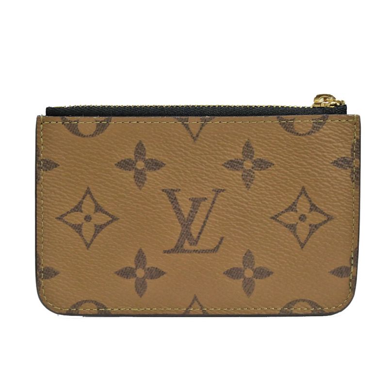 Louis Vuitton Cadoke Porte Cult Romi Monogram Reverse M81912 RFID Beige