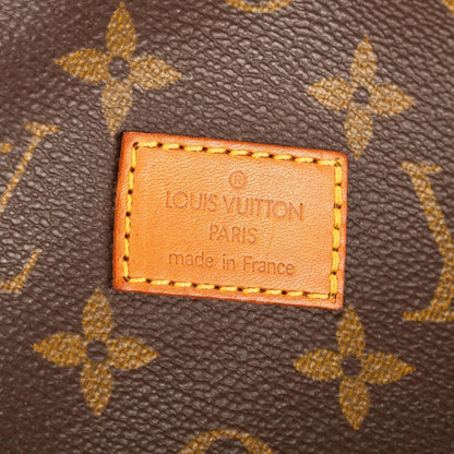 Louis Vuitton Saumur Brown Monogram Canvas Shoulder Bag — view 10