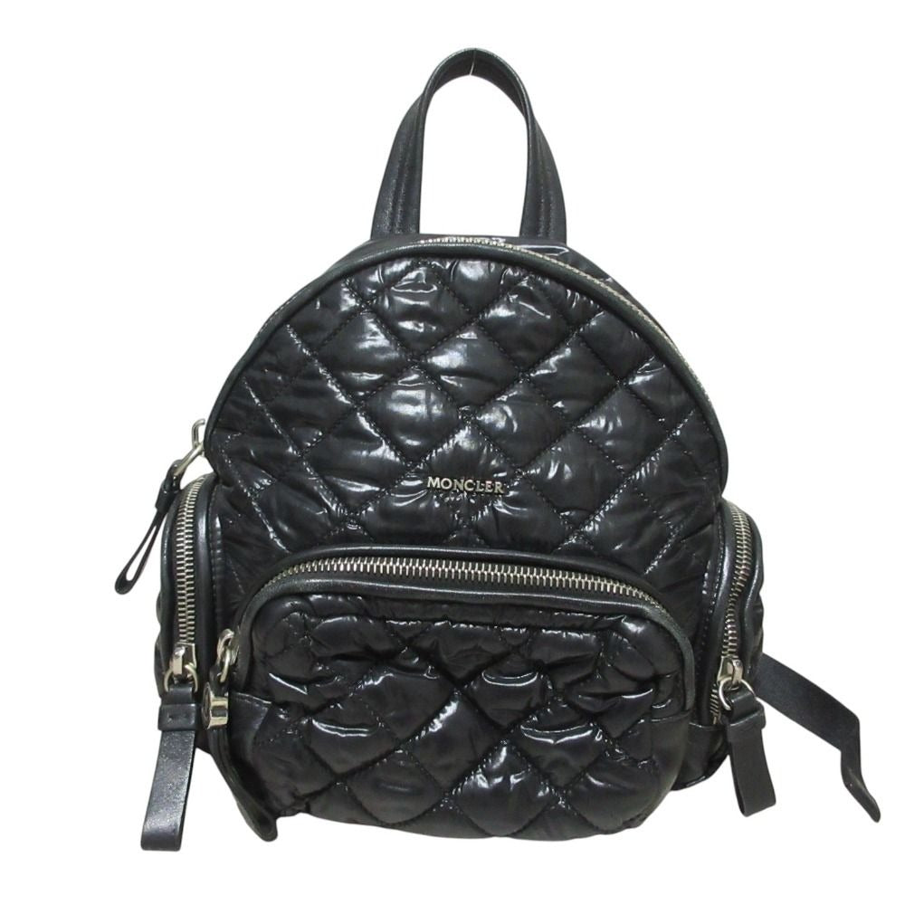 Moncler Florine Zaino Quilted Mini Backpack Black