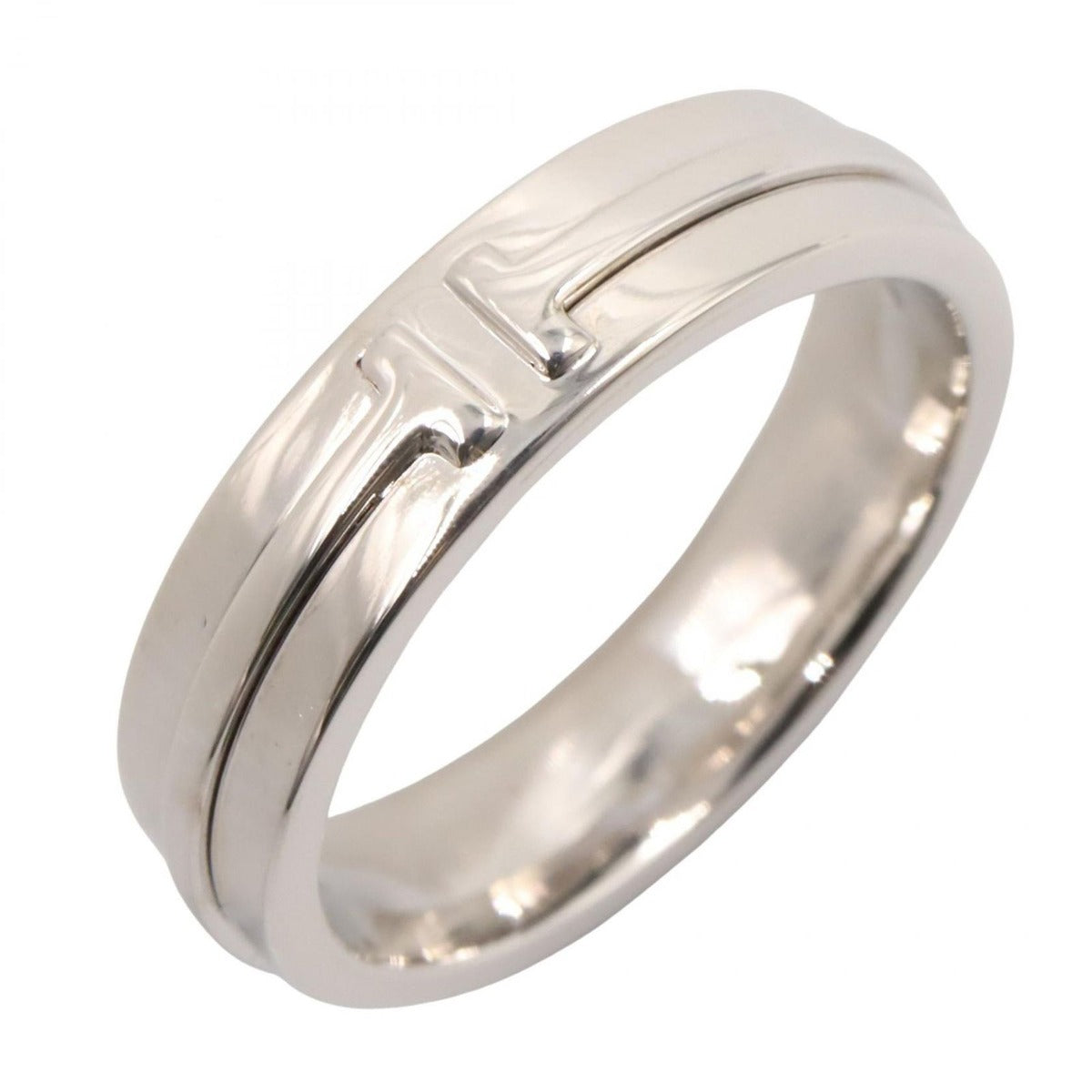 Tiffany & Co. Ring T-toe 18K White Gold white