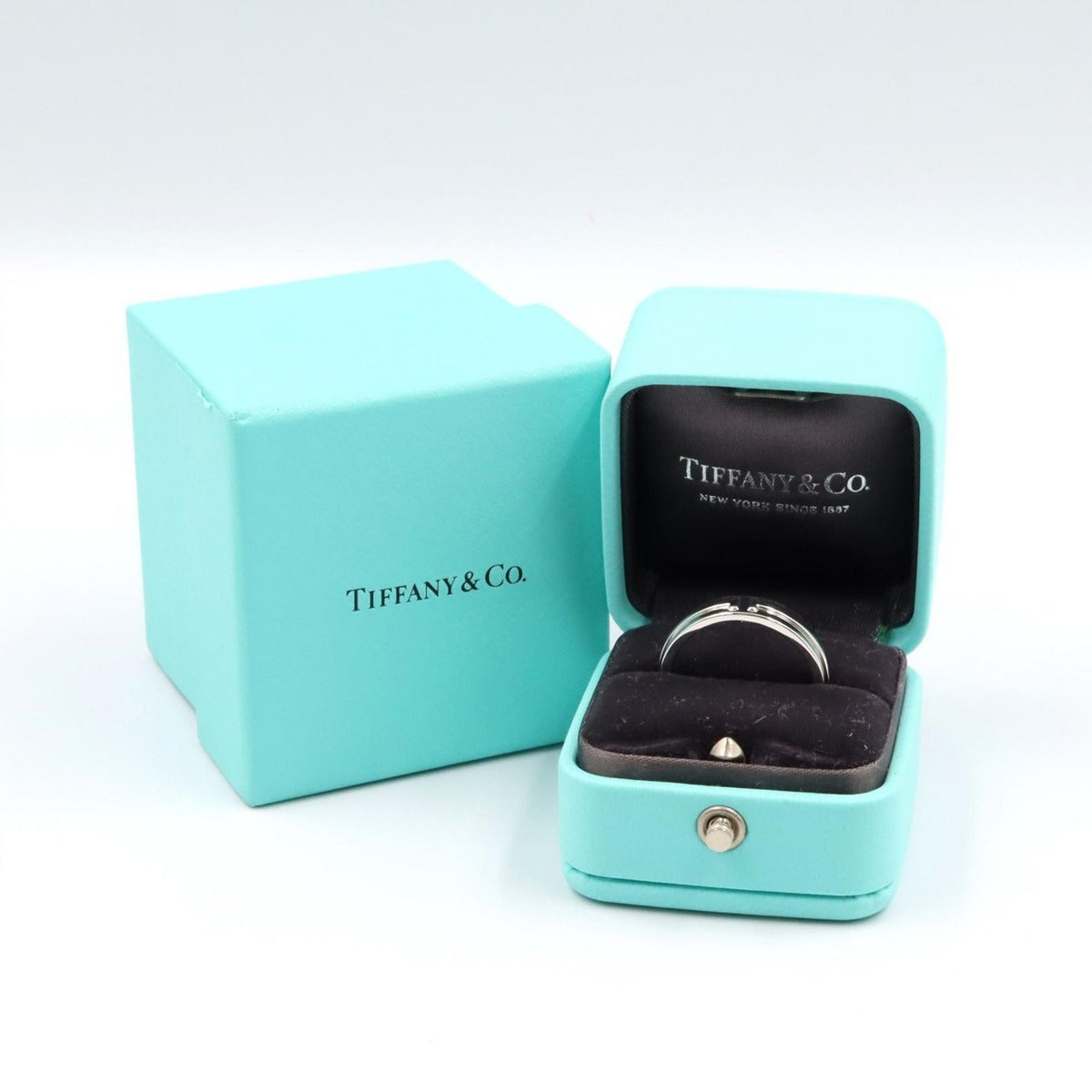 Tiffany & Co. Ring T-toe 18K White Gold white — view 8