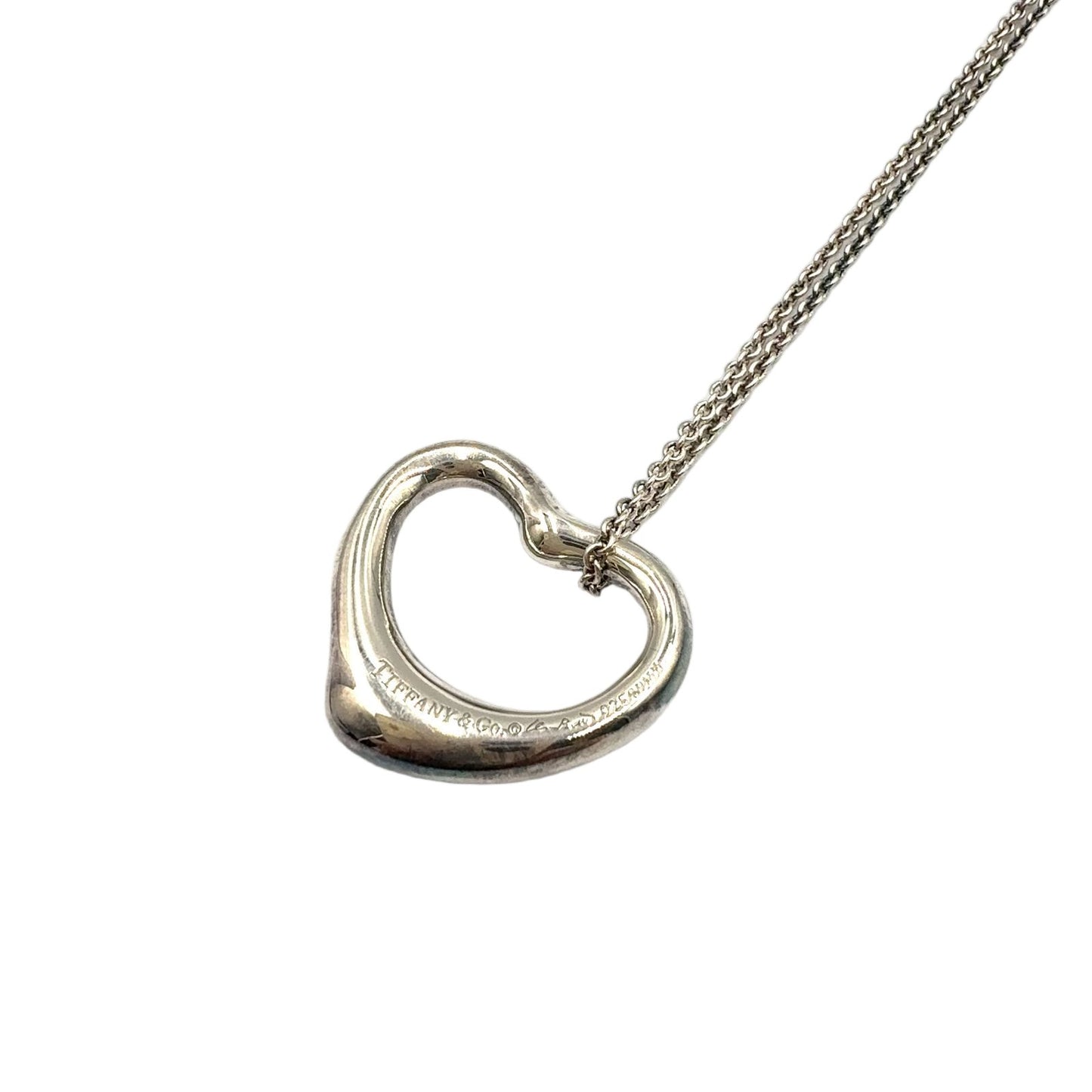 Tiffany & Co Limited Open Silver Necklace — view 2