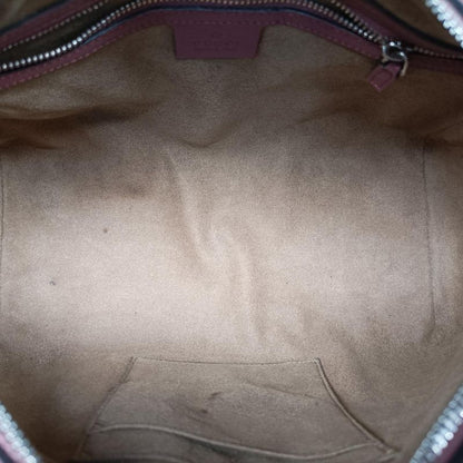 Guccigg Supreme Beige And Pink-brown And Multicolor PVC Coated Canvas 409529i019