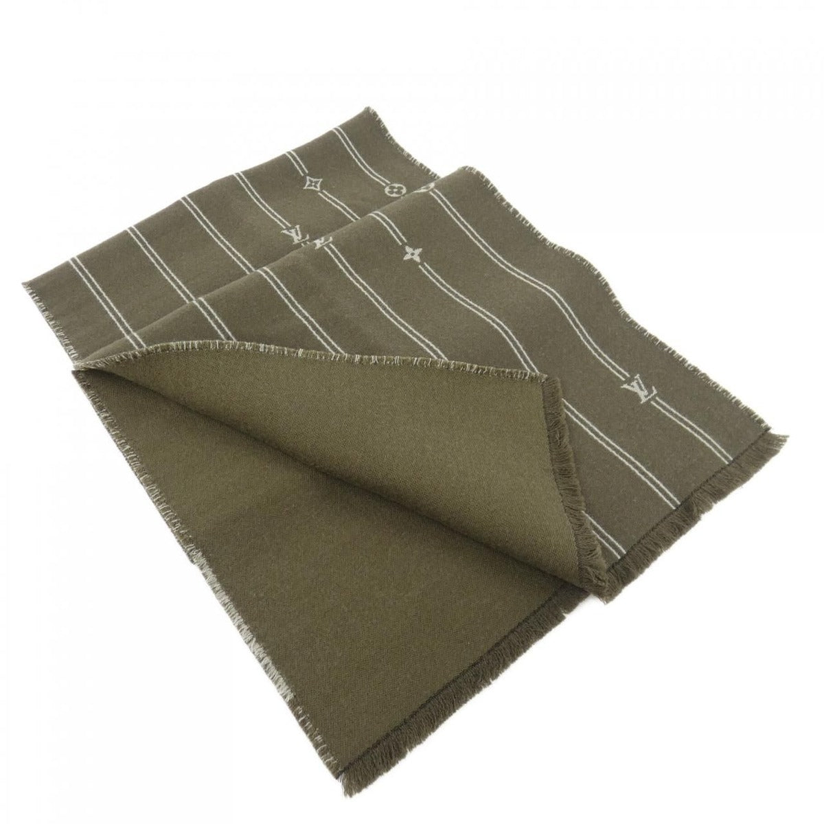 Louis Vuitton Monogram Stripes Scarf