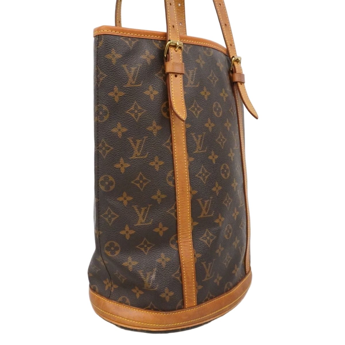 Louis Vuitton Tote Monogram Bucket GM Brown — view 2