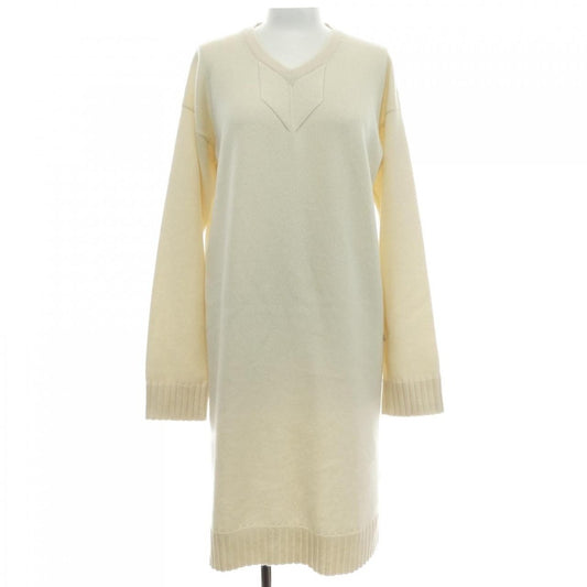 Hermes Dress Cashmere White