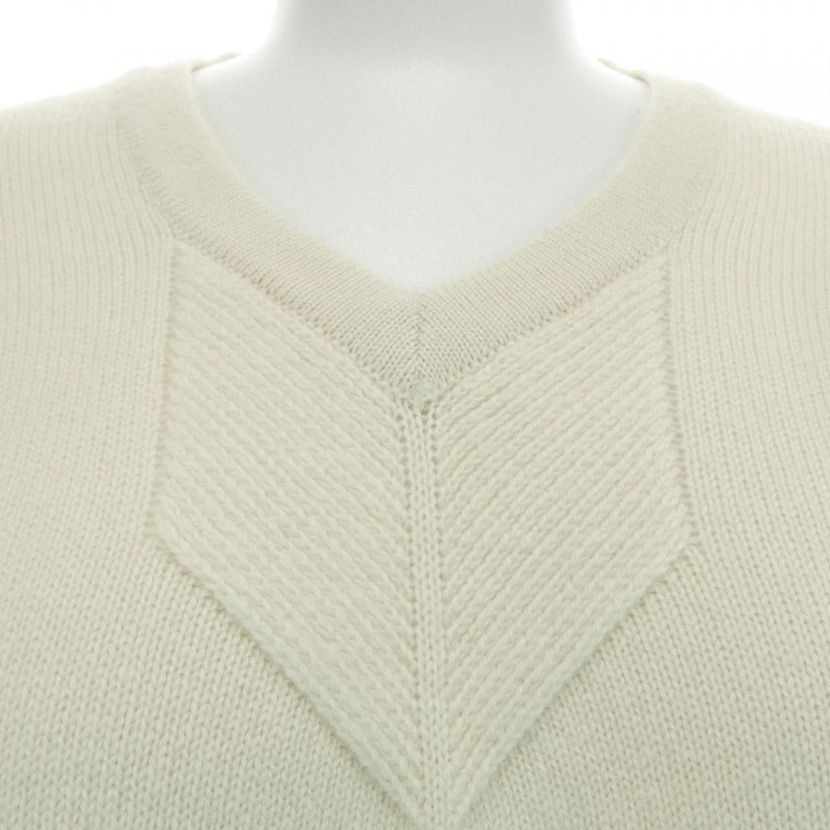 Hermes Dress Cashmere White — view 5
