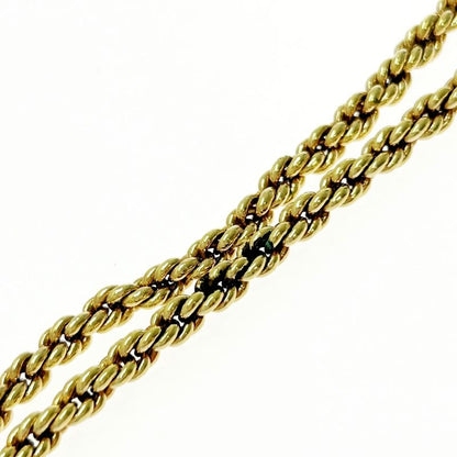 Christian Dior GP CD Logo Long Necklace Women Gold 412284 Necklace