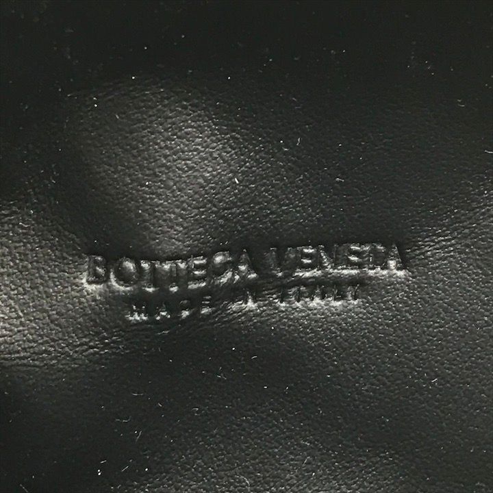Bottega Veneta Belt Bag Waist Pouch Bag With Key Ring Black