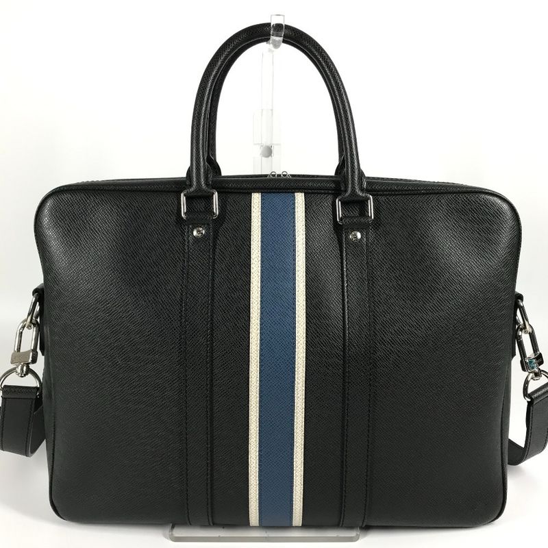 Louis Vuitton Business Bag Porte Dauphine Voyage PDV M34418 Taiga Leather