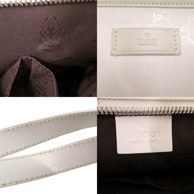 Gucci GG Imprime 211138 Tote Bag PVC White 1364 Gucci
