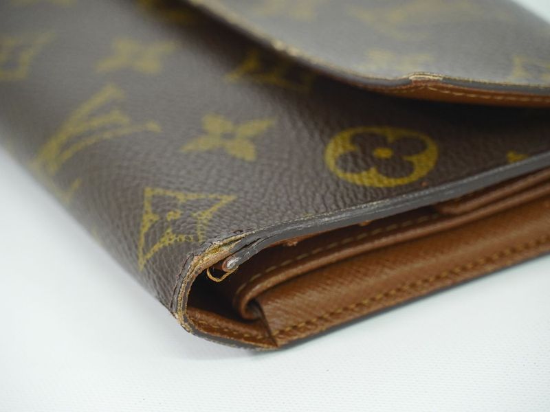 Authentic Louis Vuitton LV Porte Trésor International Monogram Long Wallet