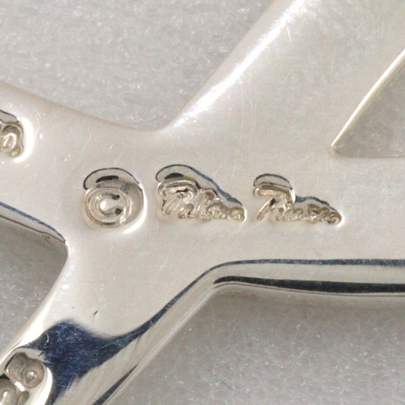 Tiffany & Co Kiss Large Paloma Picasso Silver 925 Ladies 5.8g Necklace