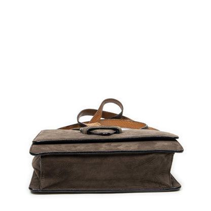 Loewe Vintage Bucket Crossbody Brown Suede Leather — view 6